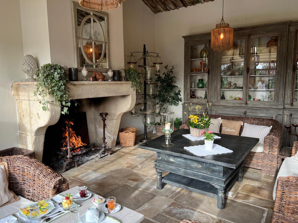 Villa Hautvallon - Peaceful Escape In Provence Gordes Eksteriør billede